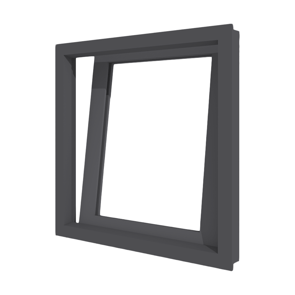 aluminium raamkozijn met draaikiepraam