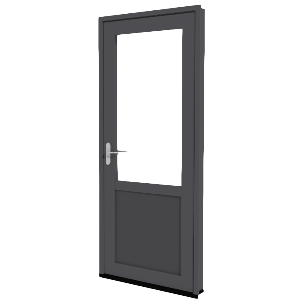 Aluminium achterdeur buitendraaiend met hoge isolatie