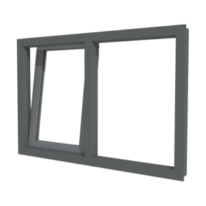 Aluminium draaikiepraam